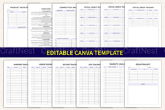 Entrepreneur Success Workbook - CraftNest - Digital Crafting and Art