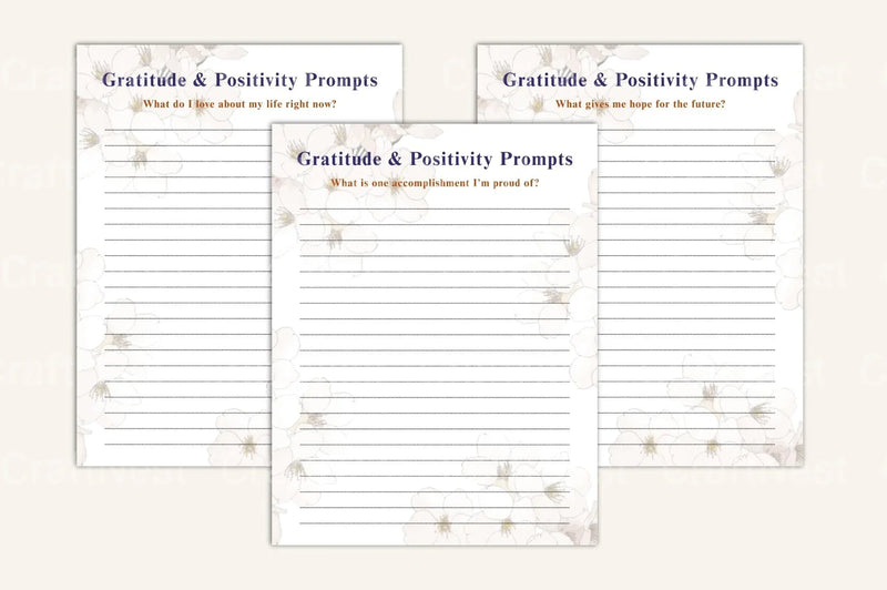 Anxiety Prompts for Stress Relief - CraftNest - Digital Crafting and Art