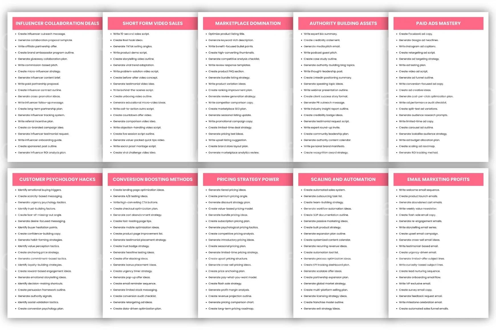 Viral Seller Prompts for Success - CraftNest - Digital Crafting and Art