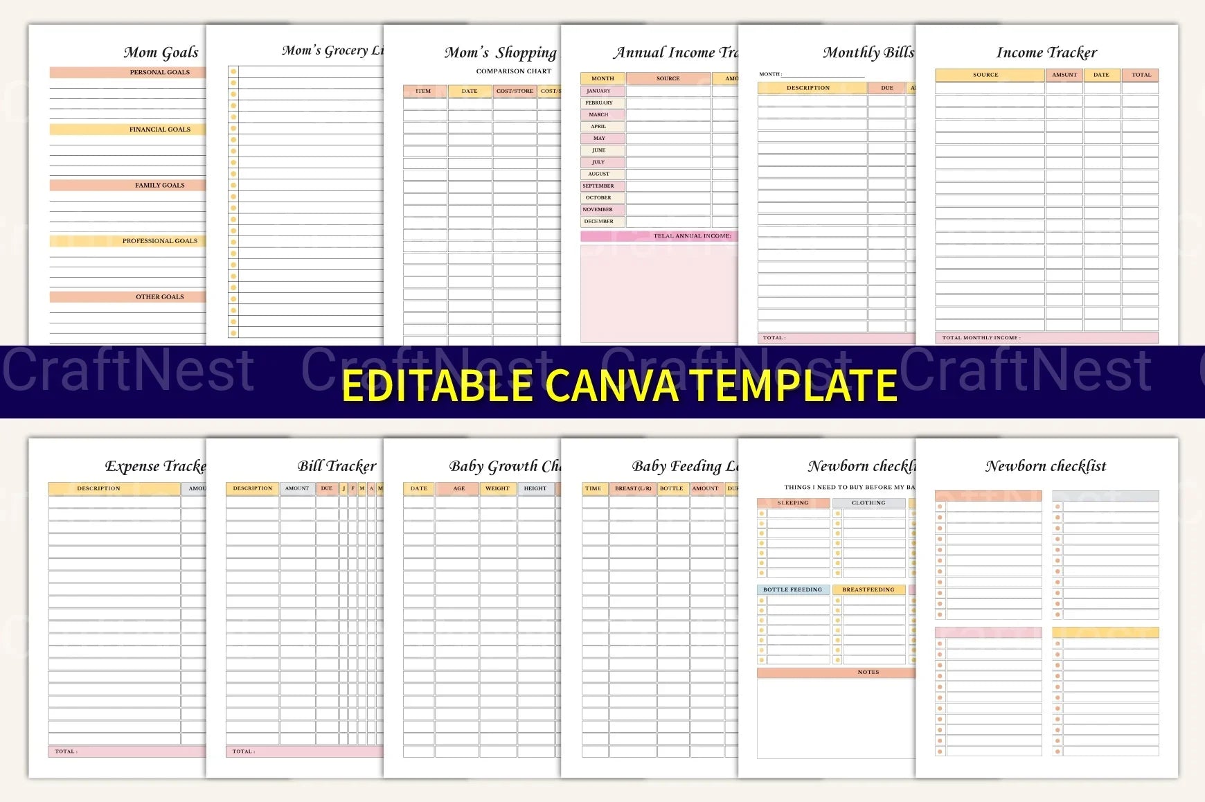 Busy Mom Organizer: Simplify Your Schedule - CraftNest - Digital Crafting and Art