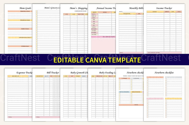 Busy Mom Organizer: Simplify Your Schedule - CraftNest - Digital Crafting and Art