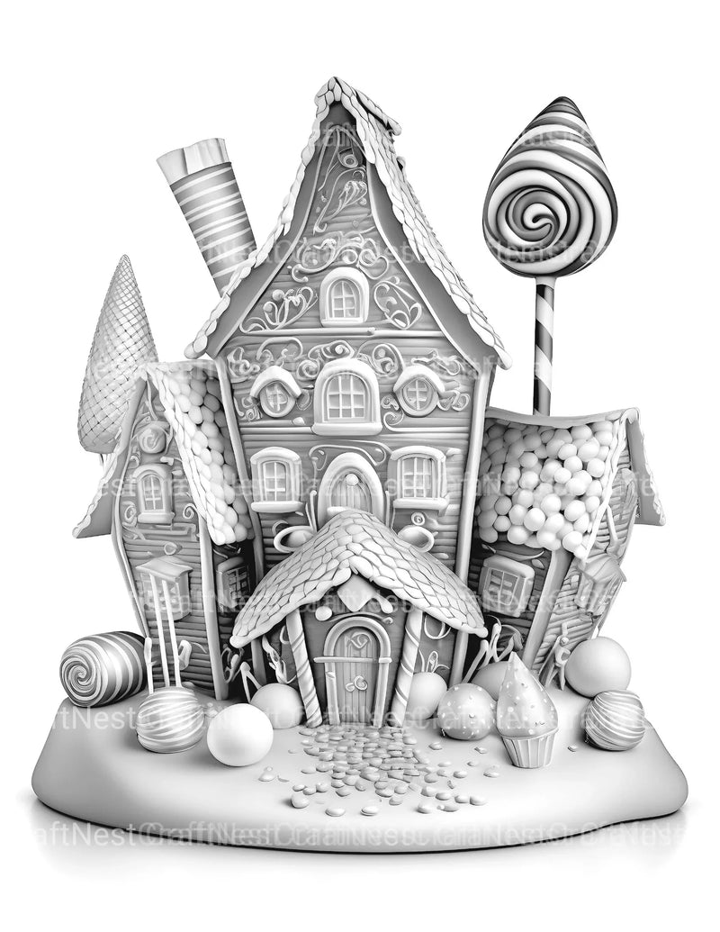 Aztec Tiny House Coloring Book - CraftNest - Digital Crafting and Art