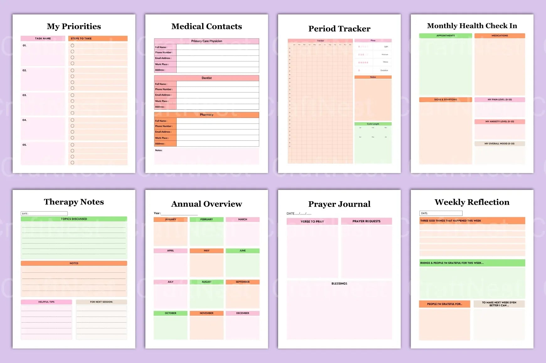 Rich Girl Planner - CraftNest - Digital Crafting and Art