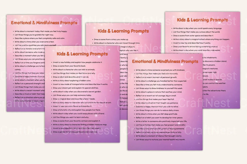 The Ultimate Creative Prompts Library - CraftNest - Digital Crafting and Art