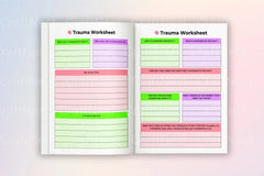 PTSD Trauma Processing Workbook - CraftNest - Digital Crafting and Art