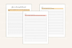 Reflective Self-Discovery Workbook - CraftNest - Digital Crafting and Art