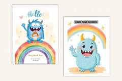 My Worry Monster Workbook: A Fun Guide for Kids - CraftNest - Digital Crafting and Art