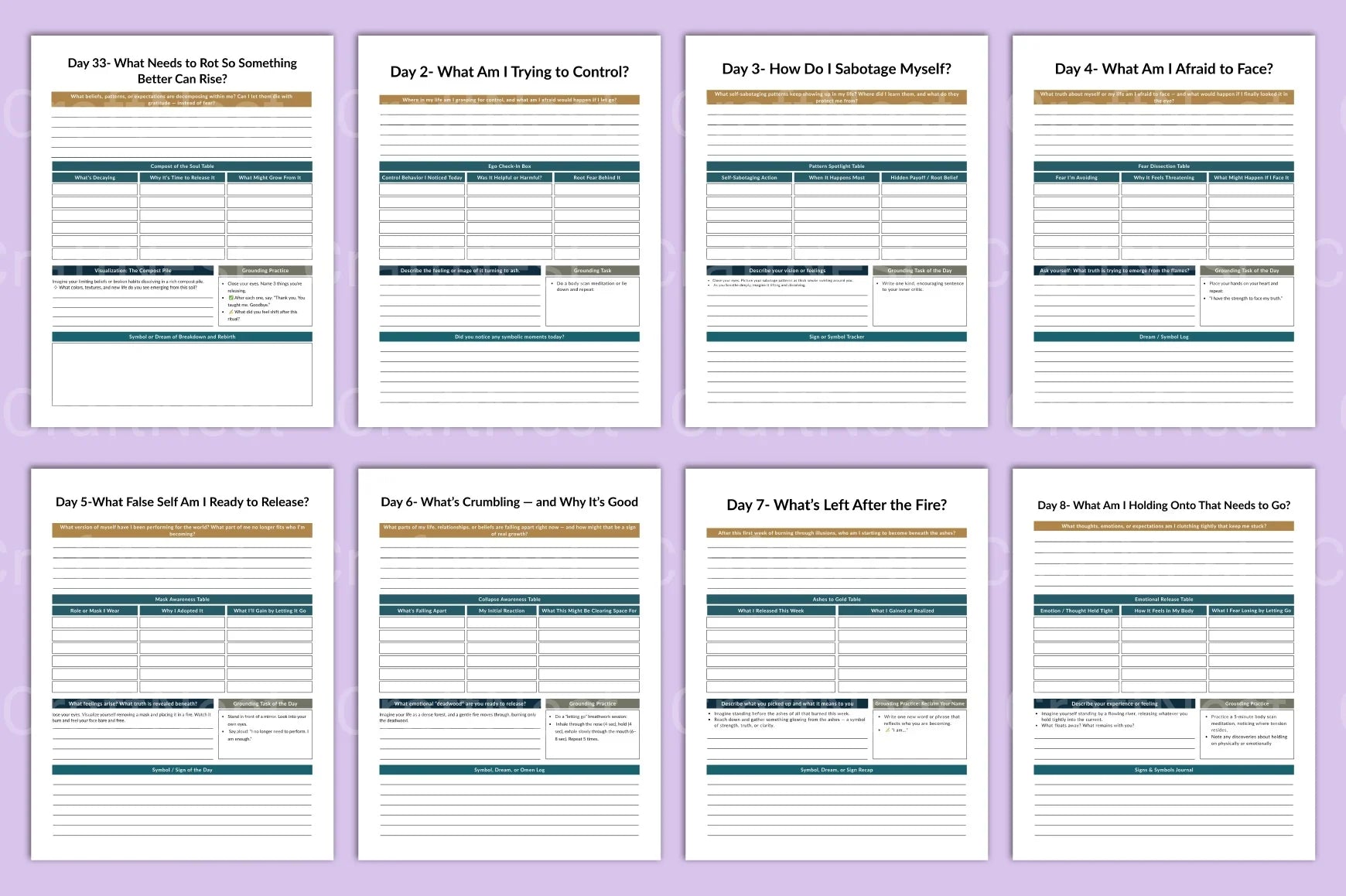 The 100 Day Alchemy Planner - CraftNest - Digital Crafting and Art