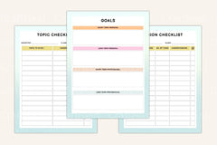 Student Success Planner Organizer - CraftNest - Digital Crafting and Art