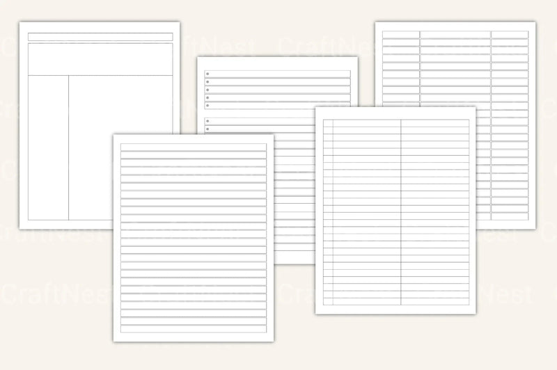 Notebook 100 - CraftNest - Digital Crafting and Art