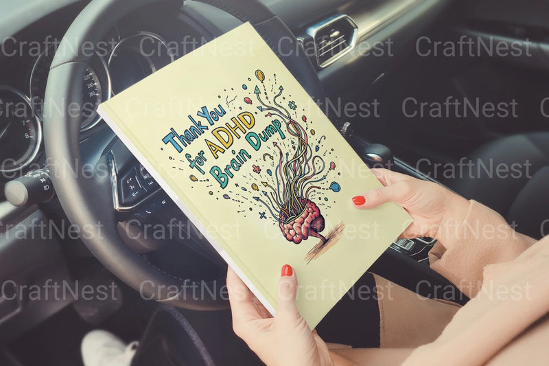 ADHD Brain Dump Planner for Effective Organization - CraftNest - Digital Crafting and Art