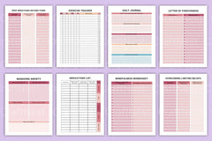 ADHD Brain Dump Planner for Enhanced Focus - CraftNest - Digital Crafting and Art