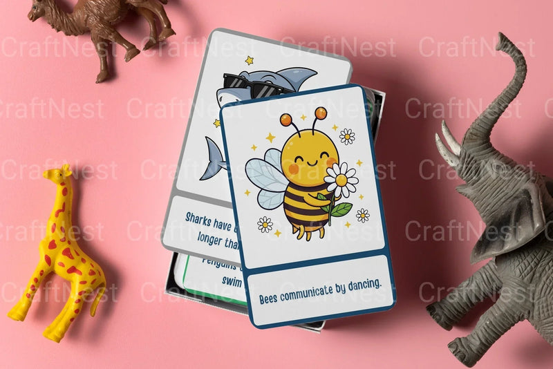 100 Fun Science Facts for Kids Flash Cards - CraftNest - Digital Crafting and Art
