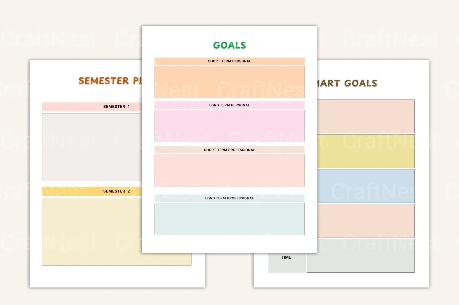 School Year Planner for Kids - CraftNest - Digital Crafting and Art