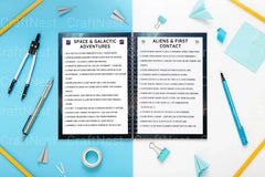 Engaging Sci-Fi Writing Prompts Book - CraftNest - Digital Crafting and Art