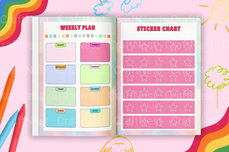 Kids Chore Charts for Effective Home Organization - CraftNest - Digital Crafting and Art