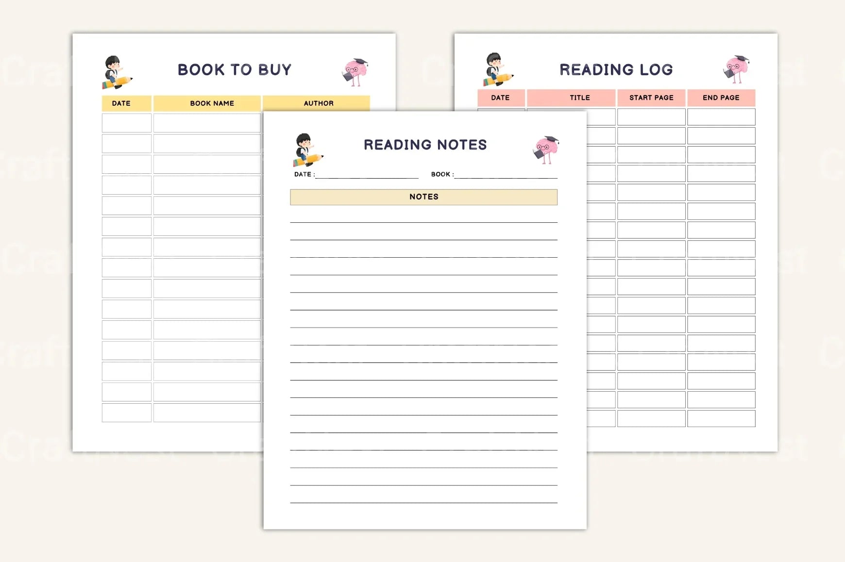 Ultimate Student Life Planner - CraftNest - Digital Crafting and Art