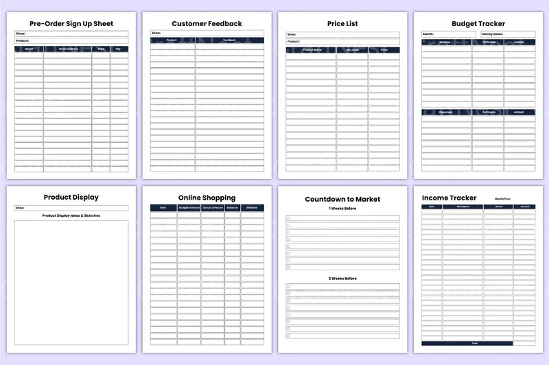 Small Business Planner 2023 - CraftNest - Digital Crafting and Art