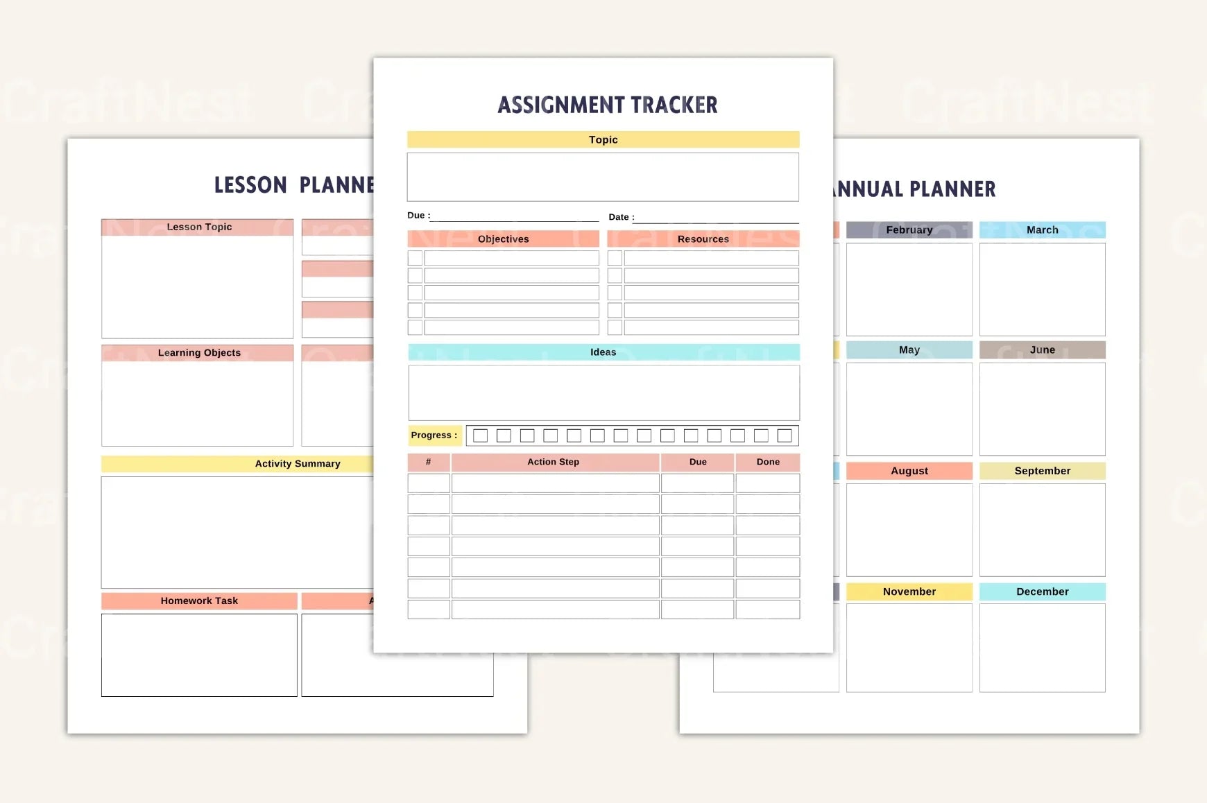 Homeschool Management Binder for Effective Organization - CraftNest - Digital Crafting and Art