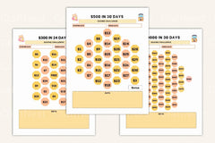Financial Savings Challenge Guide - CraftNest - Digital Crafting and Art