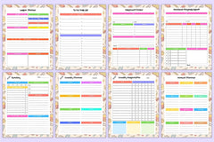 Home School Planner - CraftNest - Digital Crafting and Art