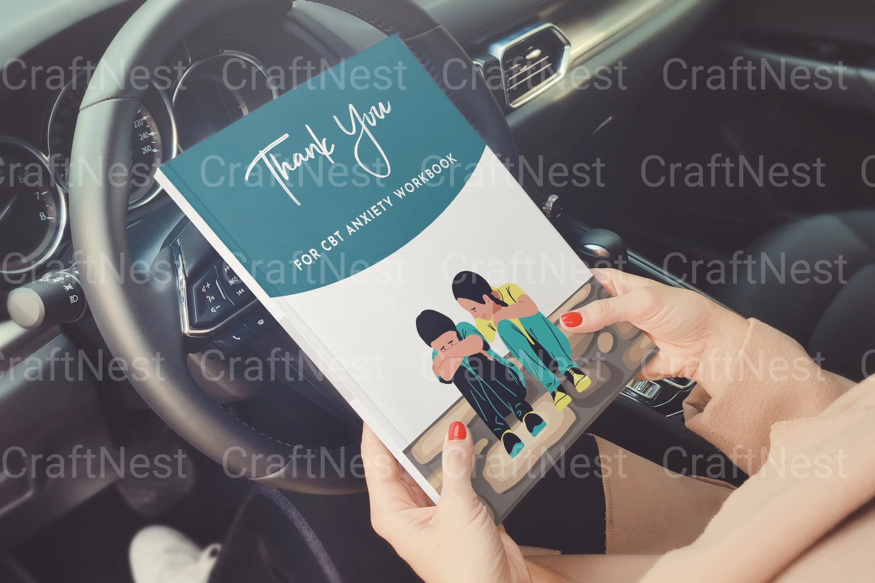 CBT Anxiety Workbook for Effective Relief - CraftNest - Digital Crafting and Art