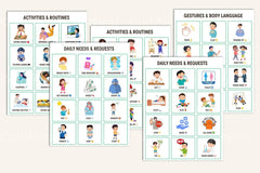 Non-Verbal Communication Visual Cards - CraftNest - Digital Crafting and Art