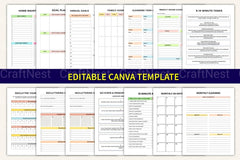 Decluttering Organizer Planner - CraftNest - Digital Crafting and Art