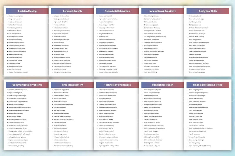 Creative Problem Solving Prompts - CraftNest - Digital Crafting and Art