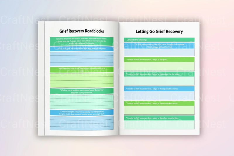 Grief Therapy Guide - CraftNest - Digital Crafting and Art