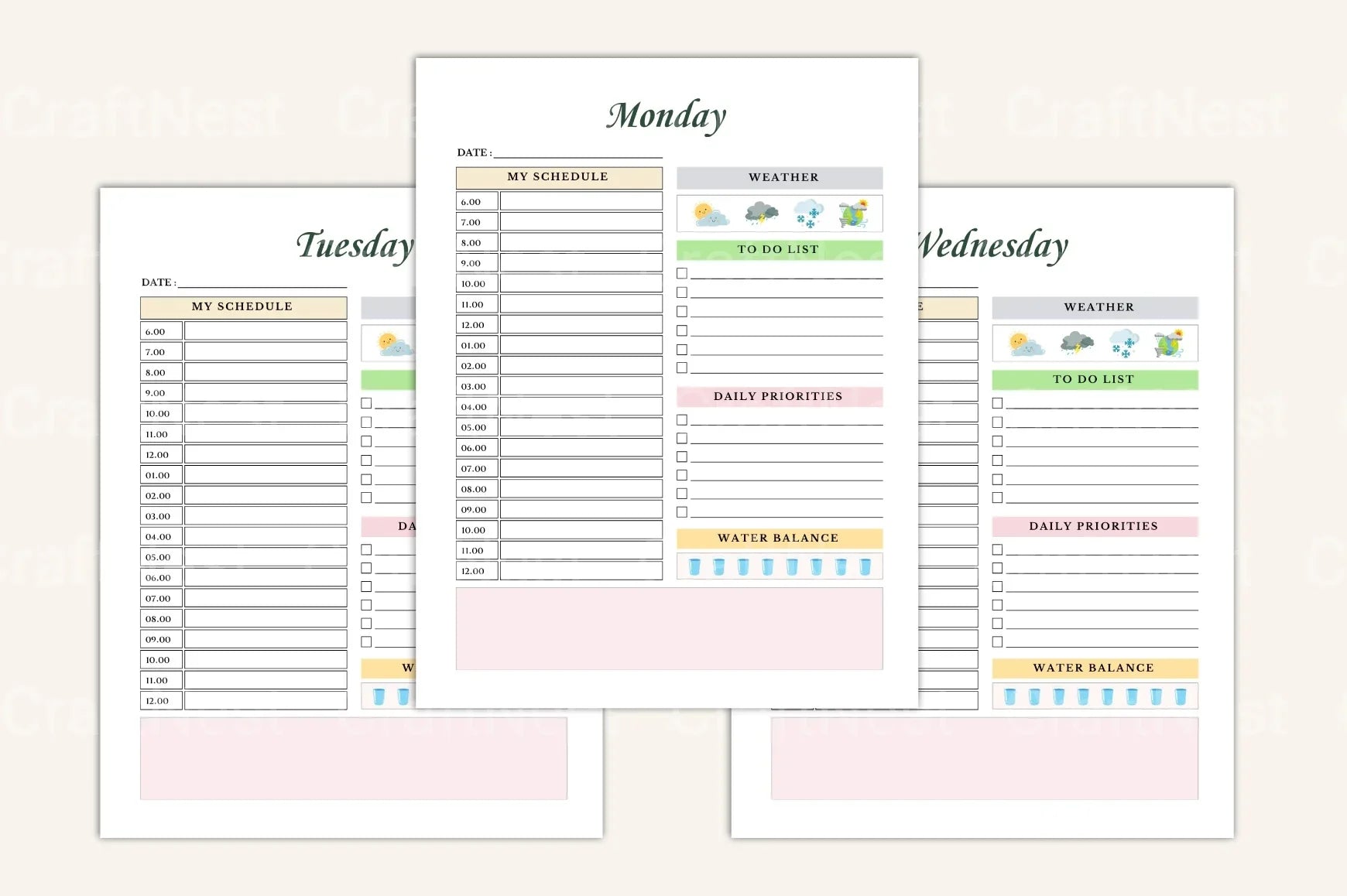 Busy Mom Organizer: Simplify Your Schedule - CraftNest - Digital Crafting and Art