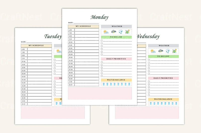 Busy Mom Organizer: Simplify Your Schedule - CraftNest - Digital Crafting and Art