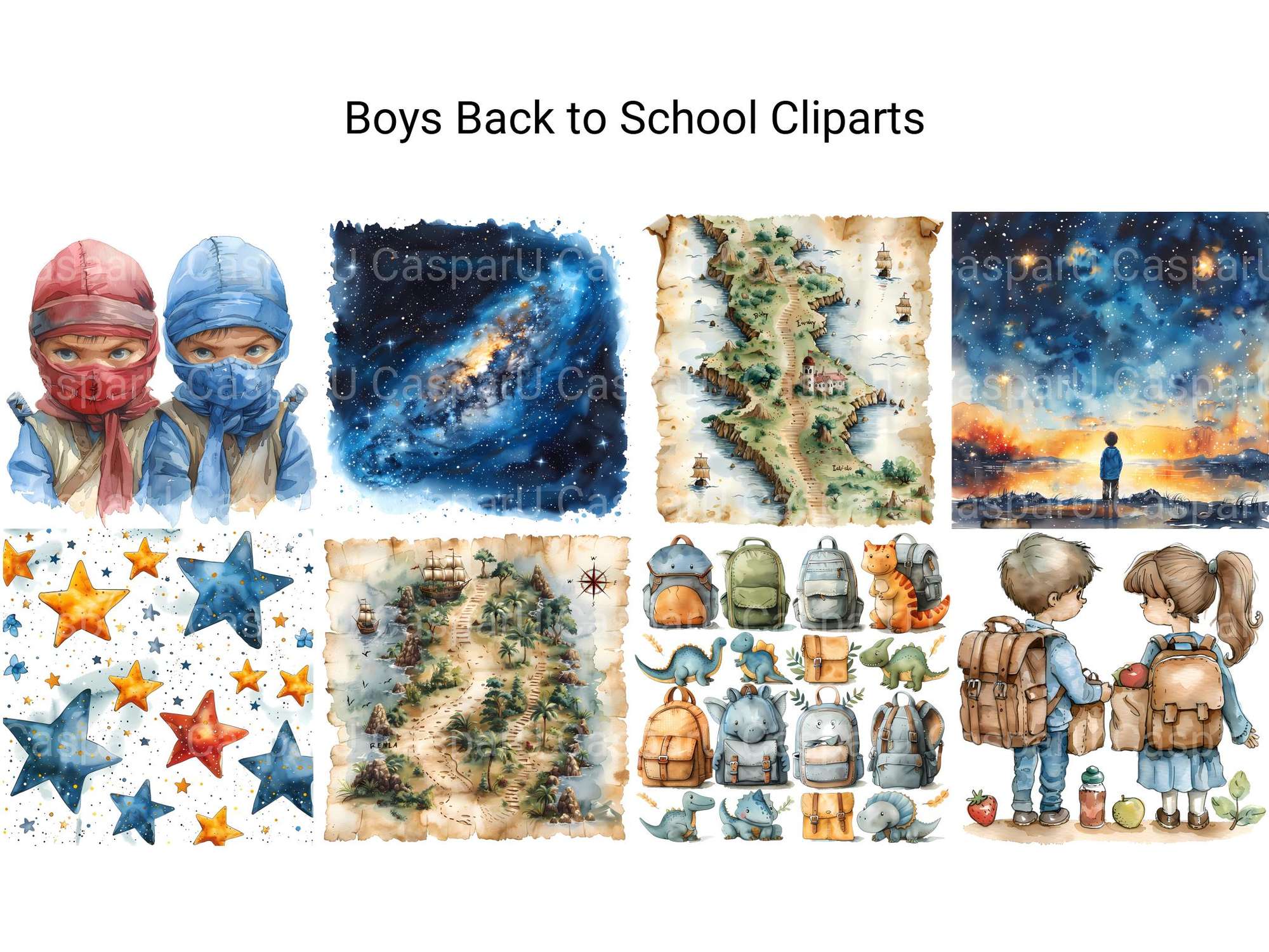 Boys Back To School