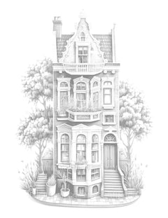Brazilian Tiny House Coloring Book - CraftNest - Digital Crafting and Art