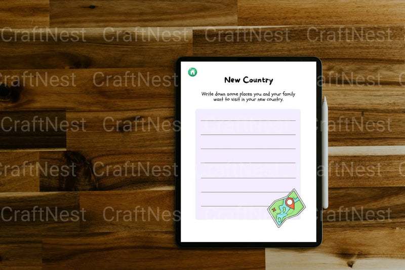 12-Month Kids Activity Organizer - CraftNest - Digital Crafting and Art