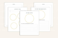 Baby Milestone Tracker - CraftNest - Digital Crafting and Art