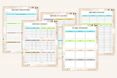Yearly, Weekly & Monthly Planner 2024 - CraftNest - Digital Crafting and Art