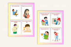 Shower Sequence Cards for Boys - CraftNest - Digital Crafting and Art