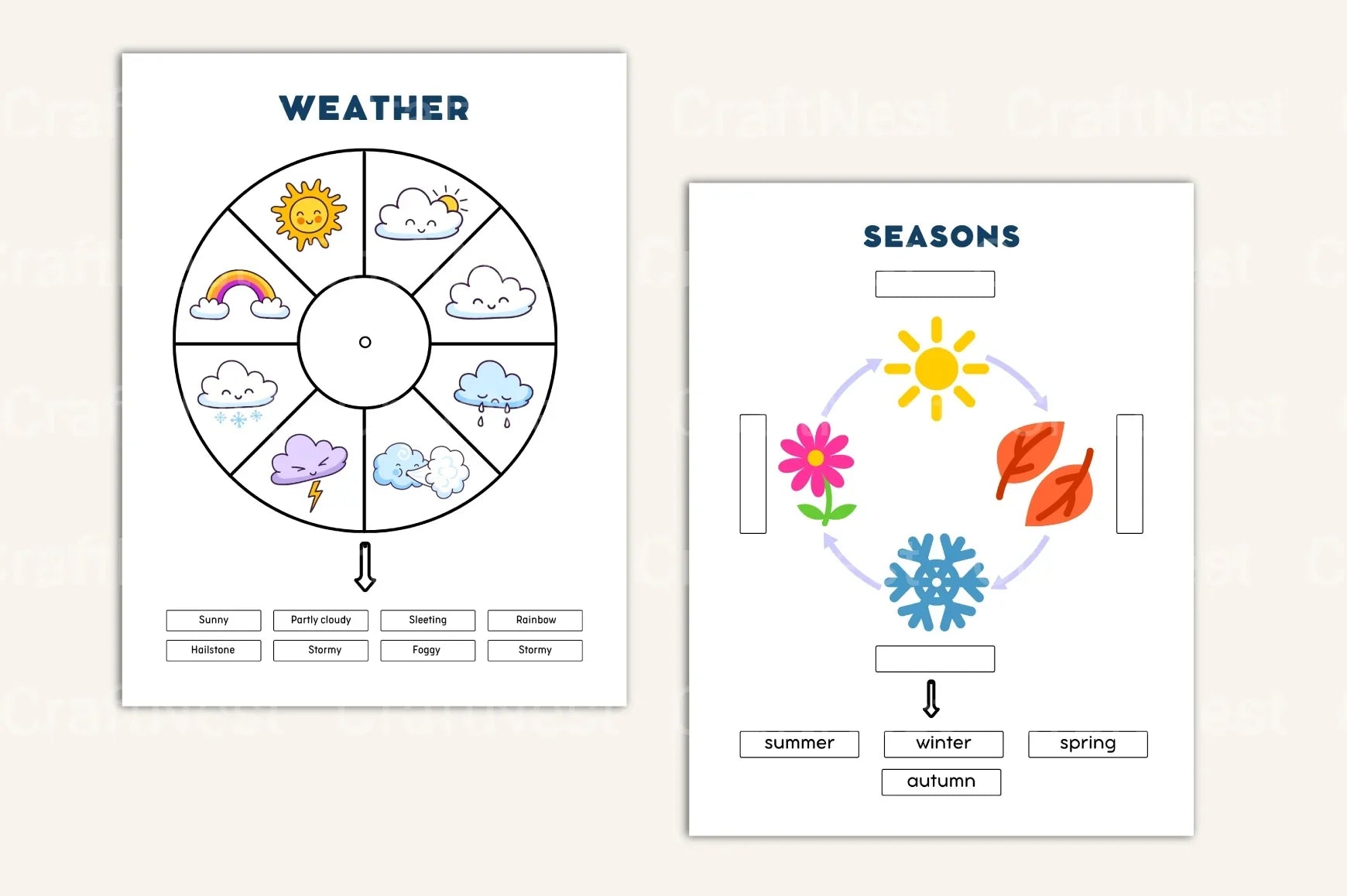 Educational Posters for Kids - CraftNest - Digital Crafting and Art