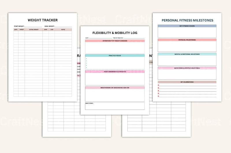 Ultimate Wellness Fitness Guide - CraftNest - Digital Crafting and Art