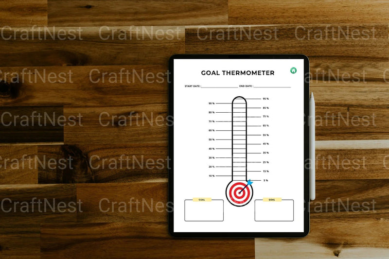 Goal Setting Motivation Workbook - CraftNest - Digital Crafting and Art