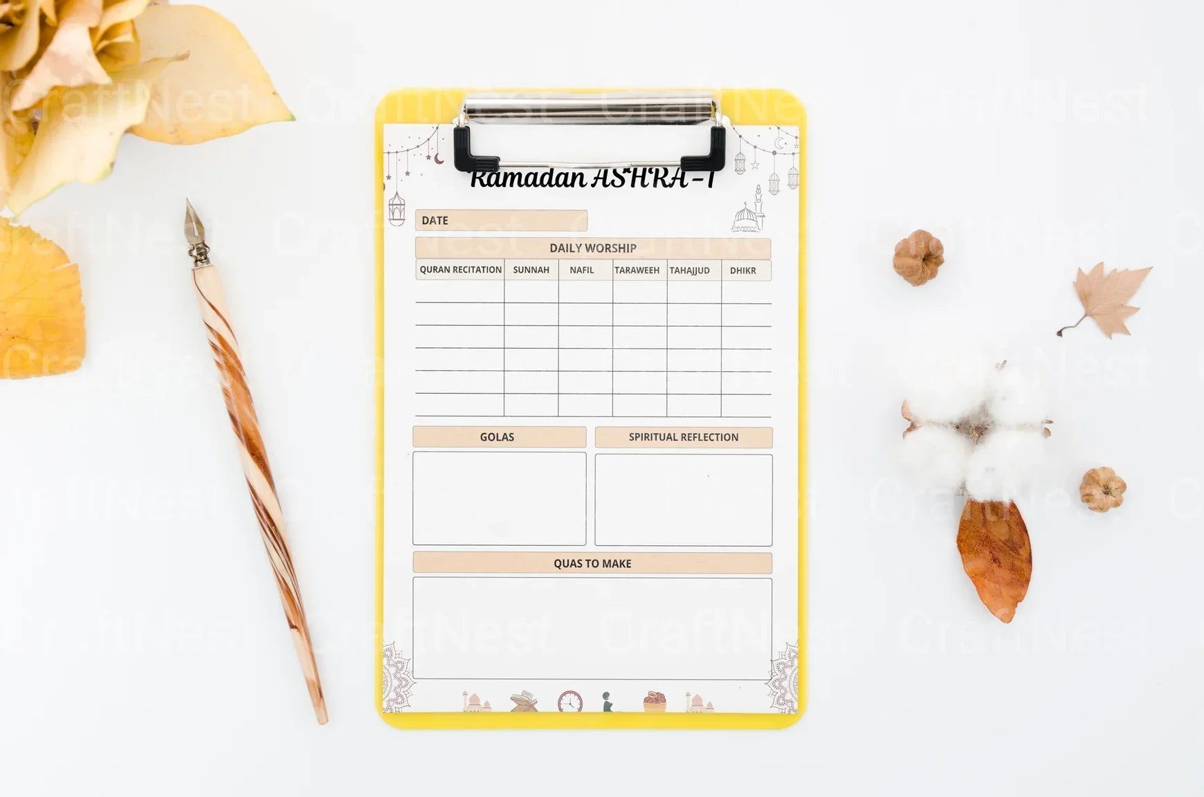Ramadan Planning Guide - CraftNest - Digital Crafting and Art