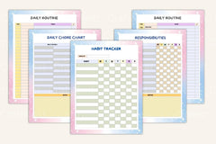Kids Task Reward Charts for Motivation and Organization - CraftNest - Digital Crafting and Art