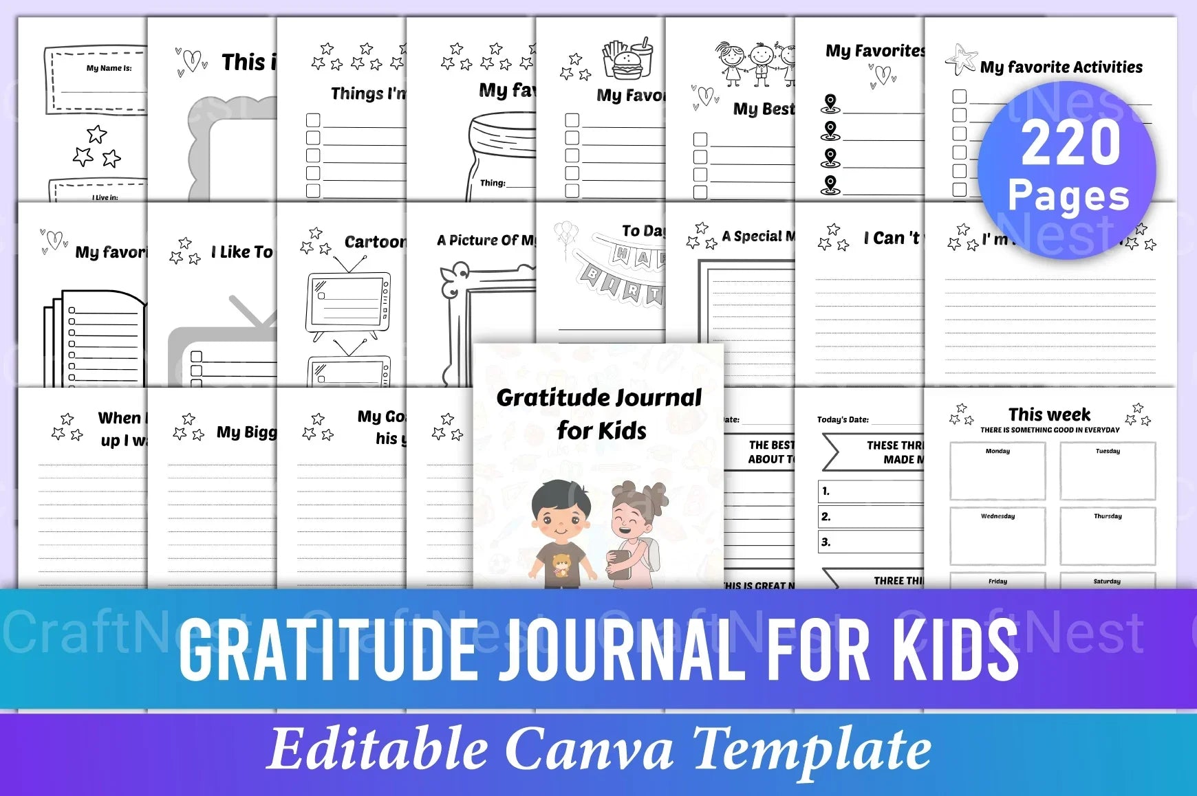Ultimate Kids Activity Book KDP Interior - CraftNest - Digital Crafting and Art