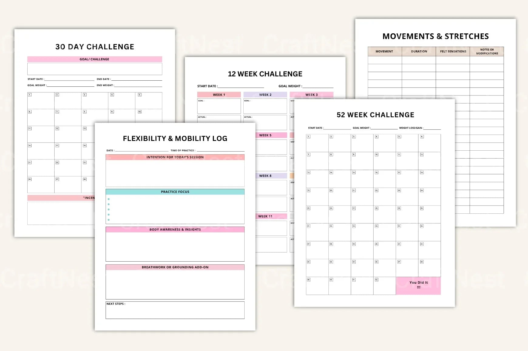 Ultimate Fitness Guide - CraftNest - Digital Crafting and Art
