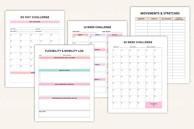 Ultimate Fitness Guide - CraftNest - Digital Crafting and Art