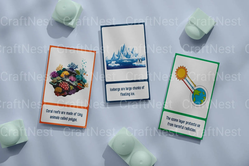 Science Facts for Kids: 100 Flash Cards - CraftNest - Digital Crafting and Art