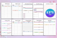 Craft Business Planner Guide - CraftNest - Digital Crafting and Art