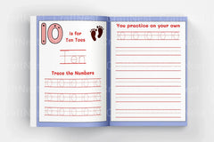 ABC Letter and Number Tracing Workbook - CraftNest - Digital Crafting and Art