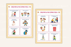 ADHD Coping Skills Cards for Effective Management - CraftNest - Digital Crafting and Art